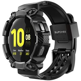 Accesorios Supcase para Samsung Galaxy Watch 4 Case (44 mm) UB Pro Rugged Protective Cover with Strap Watch Bands para Galaxy Watch 4