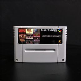 Accessoires Super 100 en 1 pour la cartouche de jeu vidéo japonais avec jeux Vania Dracula X IV Contra III Final Fight 3 Hagane Mega Man 7