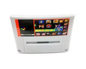 ACCESSOIRES SUPER 100 IN 1 JAPON NTSC GAME CARTRIDE VANIA IV CONTRA III FINAL Fantasy I, II III IV VI