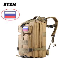 ACCESSOIRES SYZM 50L / 30L SATSAGE SPORTS OUTDOOR BACKPACK MILITAIRE TACTIQUE SALLE DE VOLAGE SAGLE MOUNTALEINE SALLE CAMOUFLAGE IMPHERPOR