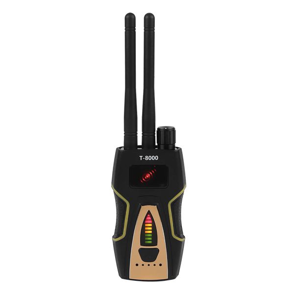 Accessoires T8000 RF Signal Detector GSM GPS DÉTECTION AUDIO FINDER GPS SCAN DÉTECTER ANTI BUG