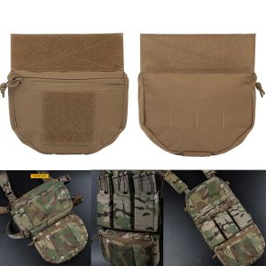 Accessoires Tactical Armor Carrier Drop Souch Pouch Pack de plate-forme Combat de combat Bag de chasse EDC SCHOUCH AMMO MAGAZINE SPHECH PACK TOTLER