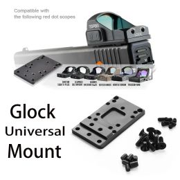 Accessoires Tactical CNC Metal Universal Glock Mount Plaque Plaque Pistole