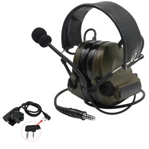 Accessoires Tactical Comtac II Airsoft Military Cheadsset Bruit Aceding Headphones Shoting Hunting Hearing Protection Airsoft Headset