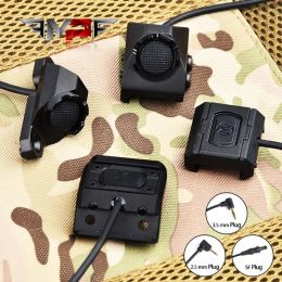 Accesorios Interruptor de presión táctico modbutton para kymod mlok m300a m600b linterna táctica Peq accesorios de rifle Interruptor de botón caliente