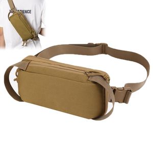 Accessoires Sac à arme de poing molle tactique Magazine de chasse au pistolet à épaule dissimulée sac Edc Sling Belt Waist Pack Men Men Crossbody Ponch