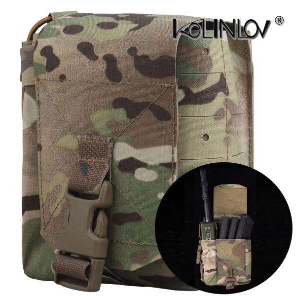 Accessoires Pouche tactique Grande Micairement sous sac MOLLE MOLLE BELLE MAGAZINE SCHEPS FOR HUNTING NIGHT VISION Radio Headset Tool First Aid