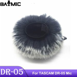 Accessoires Tascam DR05 DR05X Dead Cat Outdoor Portable Digital Recorders Furry Microfoon Mic Mic Ruitenwind Wind Muff