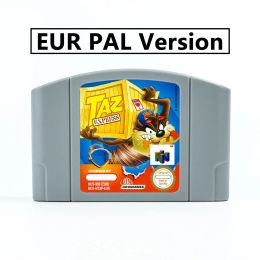 ACCESSOIRES TAZ Express Game 64 bits CARTRIDE EUR FORMAT DE VERSION PAL POUR N64