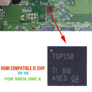 Accesorios TDP158 HDMI RETIMER CHIP IC Visualización de la interfaz de la interfaz de la interfaz de Microsoft Xbox One S y X IC TDP158 WQFN40 TDP158RSBR