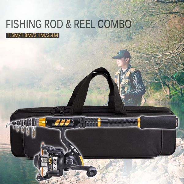 Accessoires Télescope à pêche et bobine combo kit complet Turning Fishing Reel Gear Organizer Polon