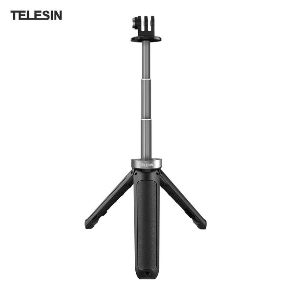 Accessoires TELESIN GPMNP092X Mini caméra d'action extensible Selfie bâton trépied photographie socle de bureau pour GoPro/Insta360 One R
