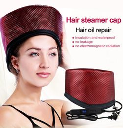 Accessoires Capeur de chauffage thermique Papier à vapeur pour le salon de coiffure Sève Bonnet chauffée Chauffant LED Température de température de beauté Équipement de soins de soins UE PLIG