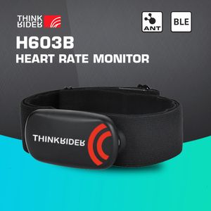 Accessories ThinkRider Heart Rate Monitor Chest Strap ANT Fitness Sensor Compatible Belt Wahoo Polar Connected Cycl 220829