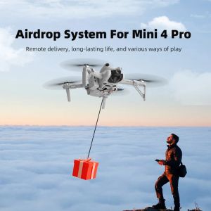 Accessoires LETRORD AirDrop AirDropper pour DJI Mini 4 Pro Air Dossing Wedding Gift Fishing Deliver Delivery Rescue Camera Drone Accessoire