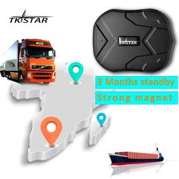 Accessoires TKSTAR TK905 GPS-locator waterdicht IP66 voertuig GPS Tracker vrachtwagen persoon 60 dagen lange standby-tijd krachtige magneet levenslang gratis
