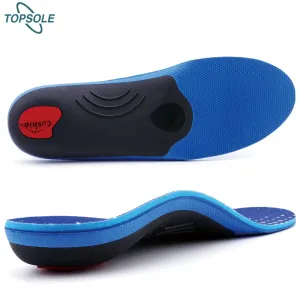 Accessoires Topsole orthopédique intise semelles Plantar Fasciite Fasciite à pied plat Métatarsalgie talon Spur Shoe Sole Sports Confort pour les hommes et les femmes