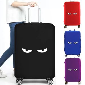 Accessoires Travel Essential Protector koffer Cover Cute Print voor 1832 inch reisaccessoires Elasticiteit Trolley Dust Bagage Case