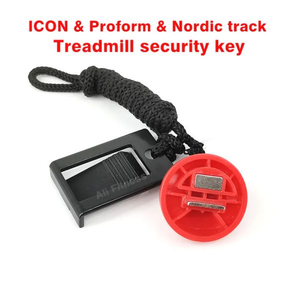 Accesorios Clave de seguridad Clave de emergencia Bloqueo de seguridad Clazo de seguridad Bloque de seguridad Clave de inicio para icono Proforma Nordic Track Running Machine