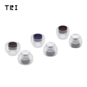 Accessoires TRI Clarion Embouts d'écouteurs en silicone 3 paires pour casque de taille S/M/L Accessoire casque filaire Écouteurs TRI x HBB KAI I3 Pro IEM