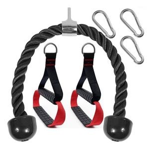 Accessoires TRICEP Appuyez sur Down Câble Fixation Set, accessoires de machine pour la salle de sport, pour système de pulldown de gymnastique à domicile