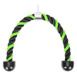 Corde de triceps d'accessoires Machine de câble d'attachement de forme physique de 36 pouces tirent vers le bas résistant enduit pour la salle de gymnastique à la maison