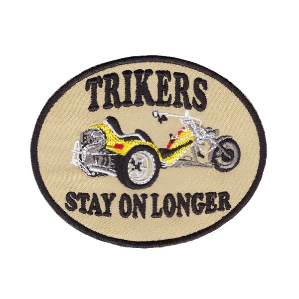 accessoires Trikers Patches de broderie pour badges de vêtements en tissu Iron de badge d'ordinateur spécial sur patch bienvenue personnalisée