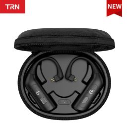 Accessoires TRN BT20XS Bluetooth 5.3 crochet d'oreille Module d'écouteurs HIFI câble de mise à niveau sans fil connecteur 2PIN/MMCX prise remplaçable pour TA3 VX