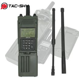 Accessoires TS TACSKY PRC 163 Radio Modèle Yaesu Vertex Plug Tactical Prc163 Harris Military Radio Dummy Virtual Boîte pour Yaesu VX6R VX7R