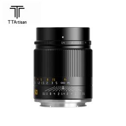 Accessoires Ttartisan 50mm F1.4 ASPH FULLIDE Handmatige focuslenzen voor Sony E Canon RF Nikon Z Sigma Lumix Leica L Mount Cameras