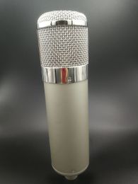 Accessoires U47 Microfoon Body Diy Studio voor Shell Case Silver Color met verchroomde mand in voorraad gratis verzending