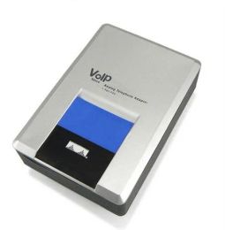 Accesorios Envío gratis!Adaptador de teléfono VoIP Sip Voip desbloqueado con puerto telefónico de 1 FXS sin caja minorista