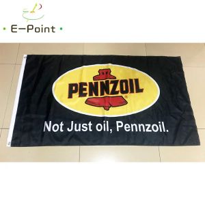 Accessoires drapeau à huile Pennzoil des états-unis, taille 2 pieds x 3 pieds (60x90cm), 3 pieds x 5 pieds (90x150cm), décorations de noël pour la maison, bannière, cadeaux