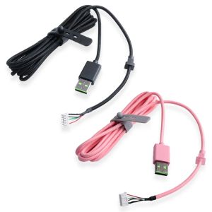 Accesorios Cable de auriculares USB para Gaming para Razer Kraken Ultimate/Razer Kraken 7,1 V2 RGB/Razer Kraken V3 con cable/Kitty Edition