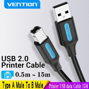 Accessoires Révention Imprimante USB Cable USB 3.0 2.0 Type A Male à B Male Sync Data Scanner Imprimante Cabl pour Zjiang HP Canon EPSON USB Imprimante