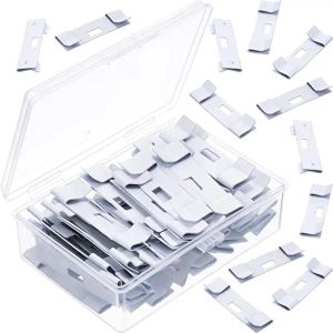 Accessoires Vertical Blind Repair Savane Savers Blind Repair Clip Tabs de réparation aveugle verticale, Remplacement des stores de fenêtre, blanc (30)