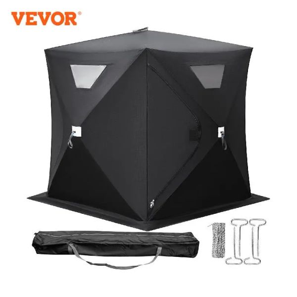 Accessoires Vevor Ice Fishing tente auvent chaud auvent 2 Personne Oxford Tabillon étanche au vent de la canopée pour la pêche d'hiver Randonnée