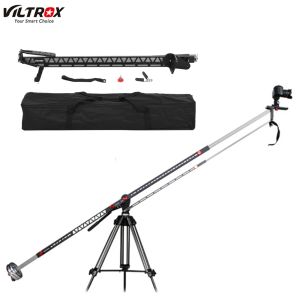 Accessoires Viltrox 3M / 10ft Pro Uitbreidbare videocamera DV Action Crane Jib Arm Mobiele stabilisator Gevouwen boom voor Nikon Canon 5D III IV