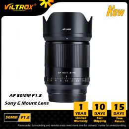 Accessoires Viltrox 50mm F1.8 Sony Lens Auto Focus Volledige frame Lens Grote diafragma Portretlens voor Sony E Mount A7II A9II A6000 cameralens