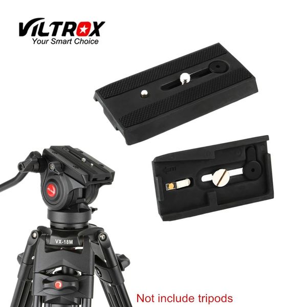 Accessoires Viltrox VX18M PRO trépied de caméra monopode en alliage d'aluminium montage coulissant rapide plaque de dégagement rapide