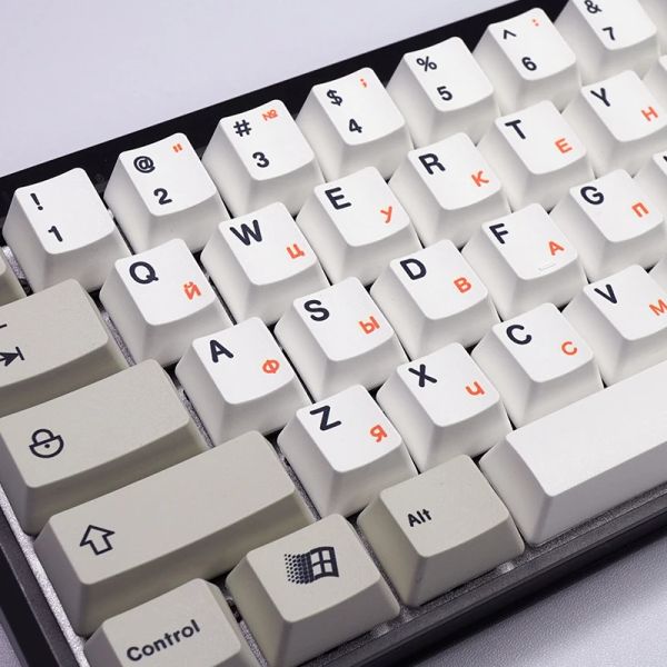 Accessoires Vintage 9009 Keycaps personnalisés de style pour clavier mécanique, une collection de versions multiples, XDA, MDA, profils OEM, coloris rétro