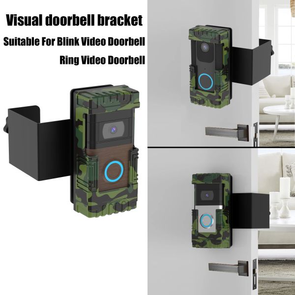 Accessoires Le support de sonnette visuelle convient à Blink Video Door Doorfor / Ring Video Datheel Doorbell Borde