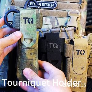 Accessoires Vulpo Tactical TQ Tourniquet Holder Pouch Emt Storage Molle Pouch Trauma Medical Shear Pouch Hunting Vest Gear