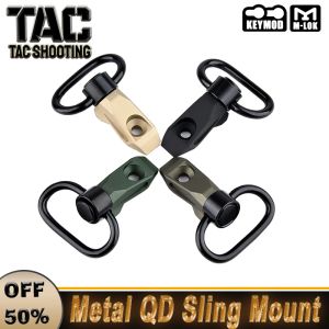 Accessoires wadsn snel tactisch metaal QD sling swivel verticale sling basisbevestiging 20 mm mlok Keymod rail fit stalen knop accessoires