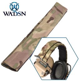 Accessoires WADSN Tactical Headset Camo Bandband (CP) pour Comtac Airsoft Headphone Multicam HeadsetSetSet Band Arecs Accessoires