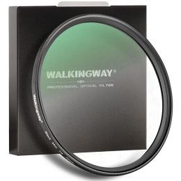 Accesorios Walkingway Pro Black Mist Filter Diffusion 1/2 1/4 1/8 Filtro de lente de cámara 16 capas de recubrimiento de capas de capas 58 67 72 77 82 86 95 mm