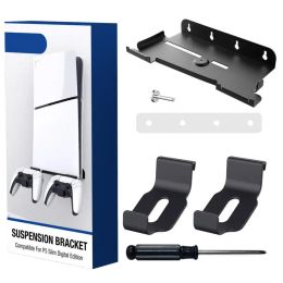 Accessoires Kit de montage mural pour Playstation 5 Slim Console Space Sauvegarde Contracket Bracket Earphone Solder pour PS5 Slim Accessories Kit