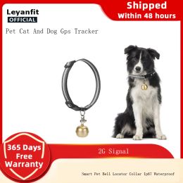 Accessoires Waterdicht PET GPS Tracking Device Bell Vorm verborgen Antitheft Dog Cat GPS Tracker Support App+Web Tracking System