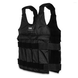 Accessoires gewogen vest max laden 20/50 kg verstelbaar gewicht jas oefening fitness bokstraining waastcoat onzichtbaar