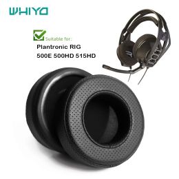 Accesorios Almohadillas de repuesto Whiyo para auriculares Plantronic RIG 500E 500HD 515HD Funda de cojín Almohadillas de terciopelo Tazas Funda para orejeras